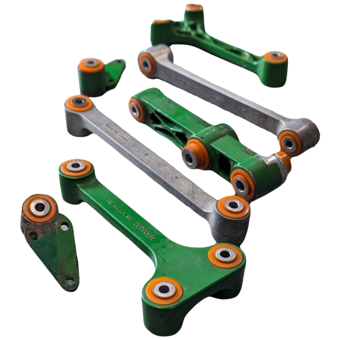 Рычаги соломотряса John Deere Услуга с перепресовки сайлентблоков (Сайлентблоки в цену не входят) PP-0771_0772pos
